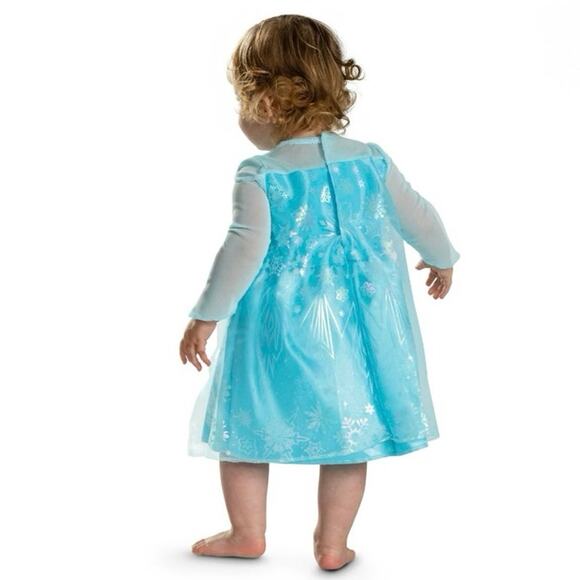 New Disney Princess Frozen Elsa Halloween Costume Infant Size 12-18M dress up - Picture 2 of 8